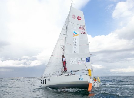 Carlo Rubbens (Geodis) gagne un WE à Knokke et naviguera sur Extasea