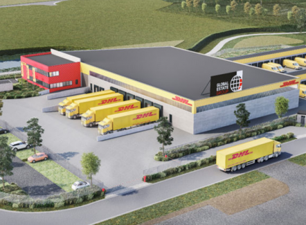 DHL Express distributiecentrum in Roeselare nu al operationeel