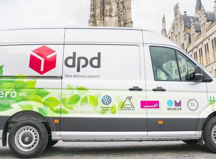 DPD : des camionnettes électriques testées à Malines