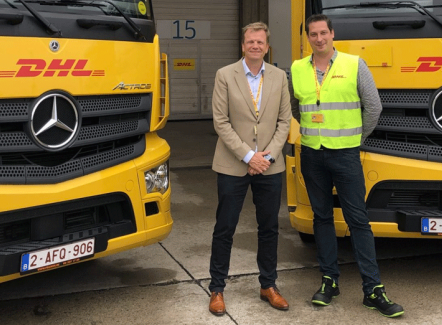 40 jaar samenwerking tussen Fraikin en DHL