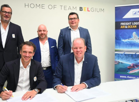 Rhenus logistieke partner van Belgisch Olympisch team