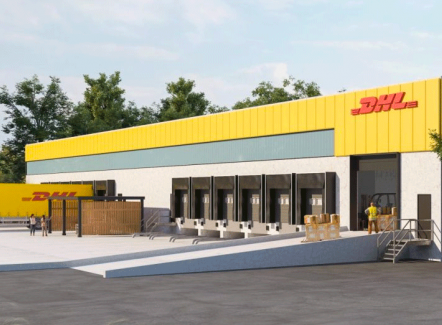 DHL Express bouwt nieuwe hub in Courcelles