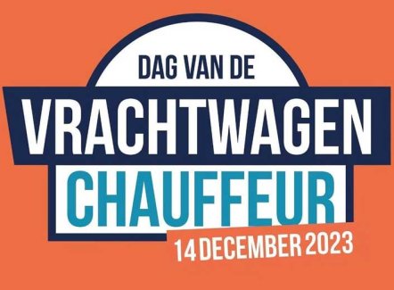 Save the date: Dag van de Vrachtwagenchauffeur op 14 december