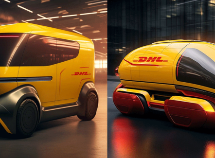 DHL imagine le van du futur