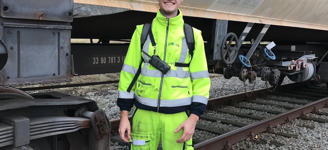 Wie is Remi Gjemajli, Operator Spoorwegen bij Lineas?