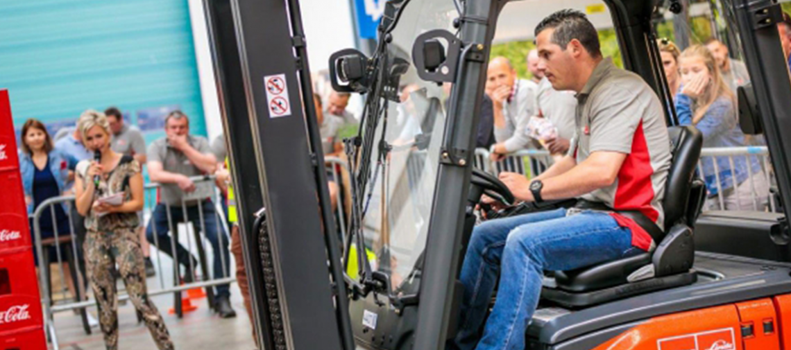 Linde zoekt de beste heftruckchauffeur van België