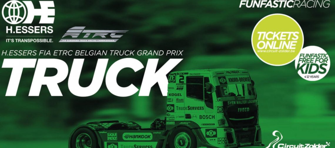 H.Essers wordt hoofdsponsor Truck Grand Prix in Zolder