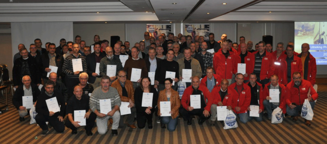 148 Belgische chauffeurs krijgen IRU-diploma