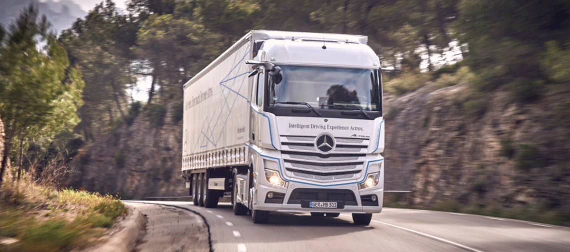 Mercedes-Benz Actros met MirrorCam: de truck zonder spiegels