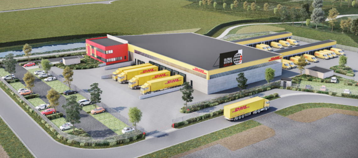 DHL Express distributiecentrum in Roeselare nu al operationeel