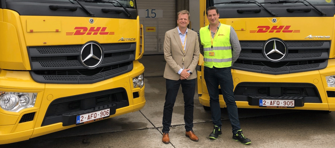 40 ans de partenariat entre Fraikin et DHL