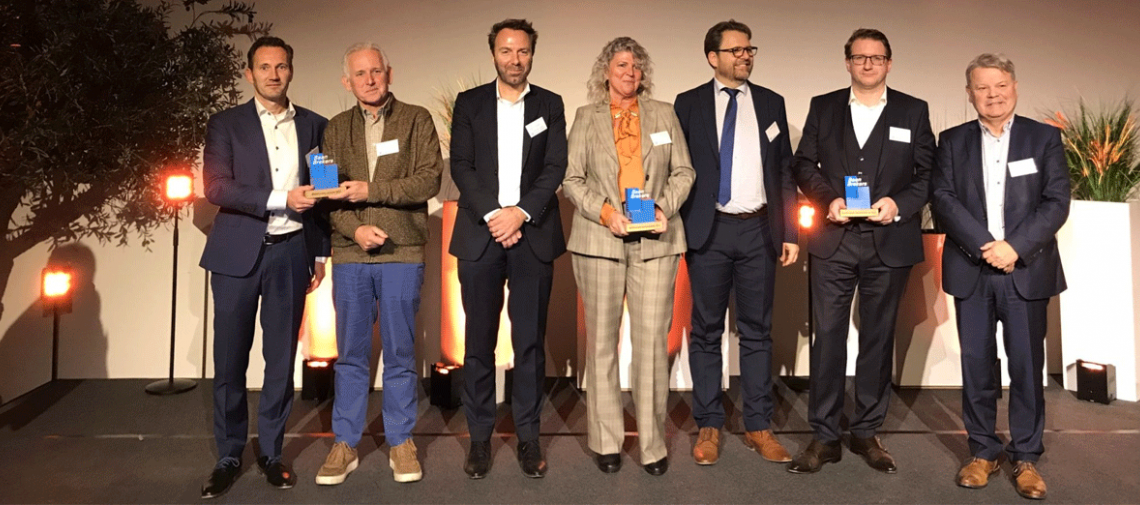 Eutraco et Saint-Gobain Gyproc remportent les prix « Baanbrekers 2021 »