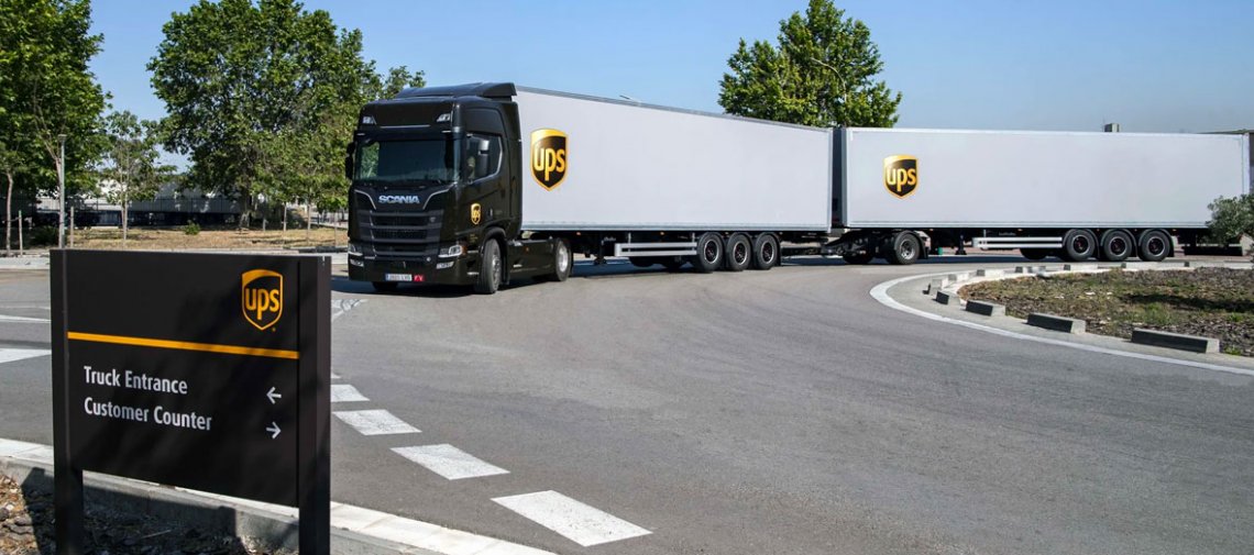 UPS teste un super-écocombi en Espagne