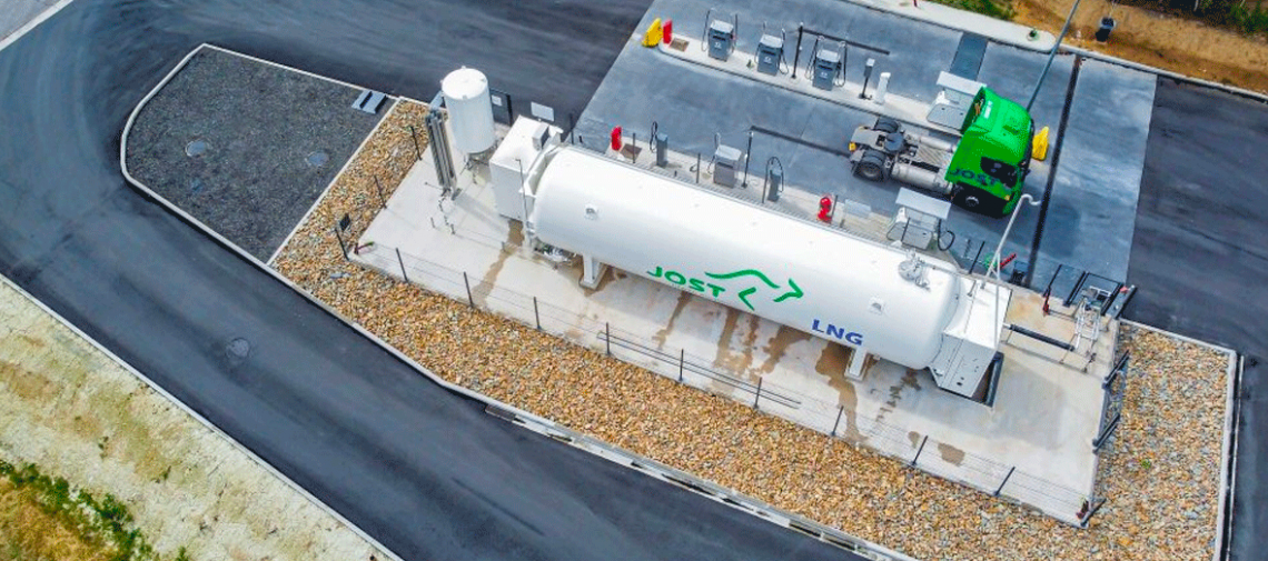 Jost ouvre une nouvelle station LNG