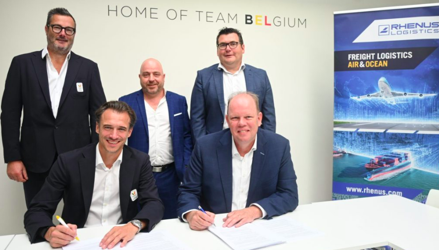 Rhenus logistieke partner van Belgisch Olympisch team