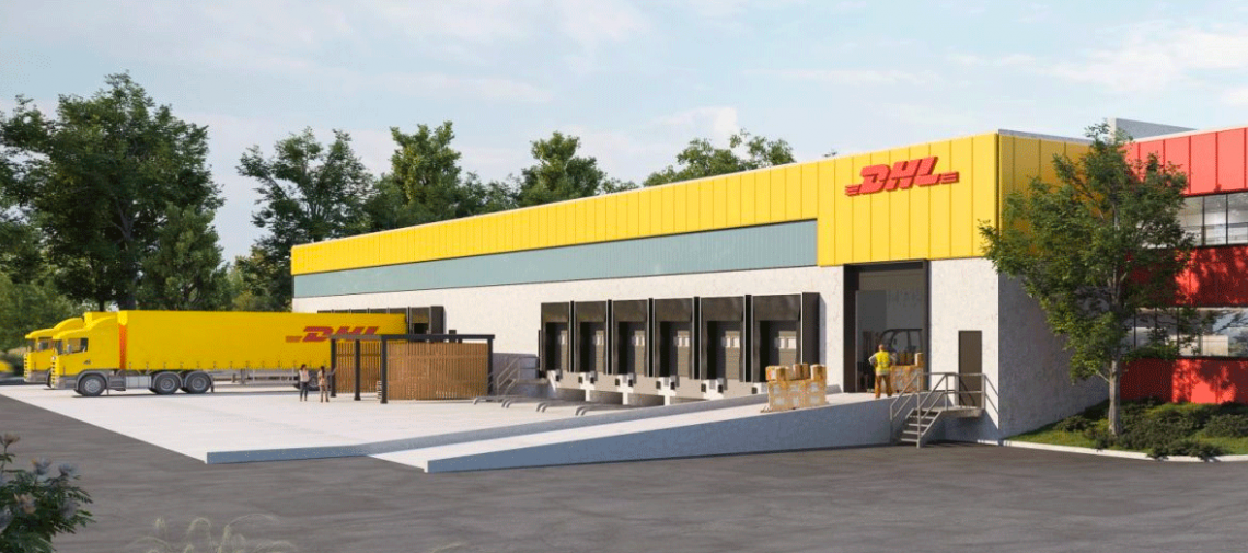 DHL Express va construire un nouveau hub à Courcelles