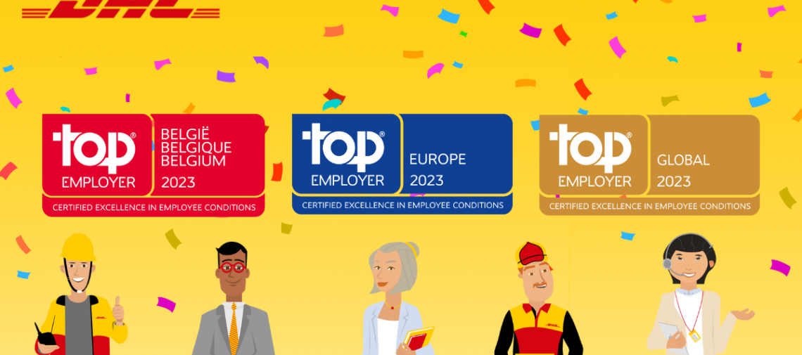 DHL à nouveau certifiée Top Employer