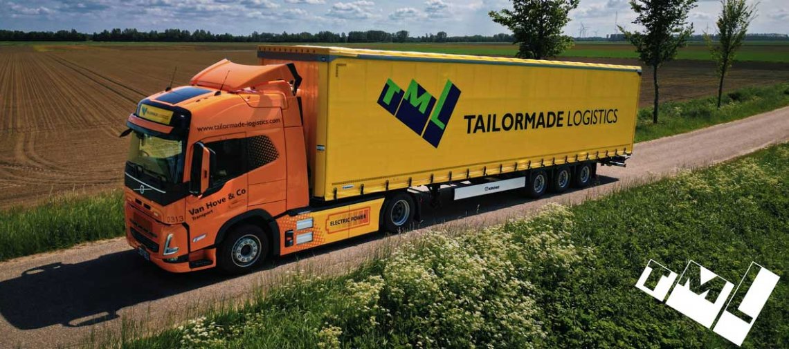 Tailormade Logistics zet eerste elektrische vrachtwagens in