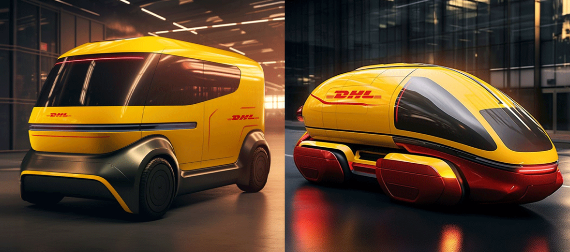 DHL imagine le van du futur