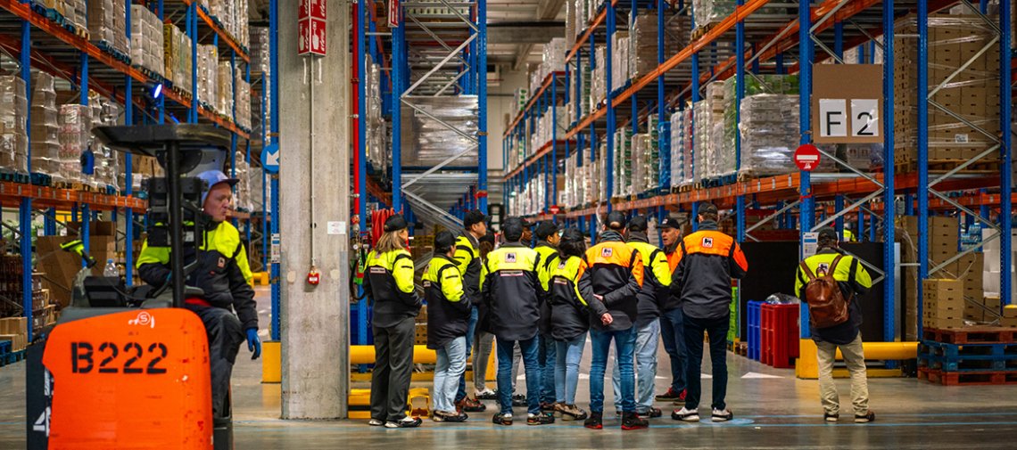 Delhaize bouwt aan de logistiek van morgen