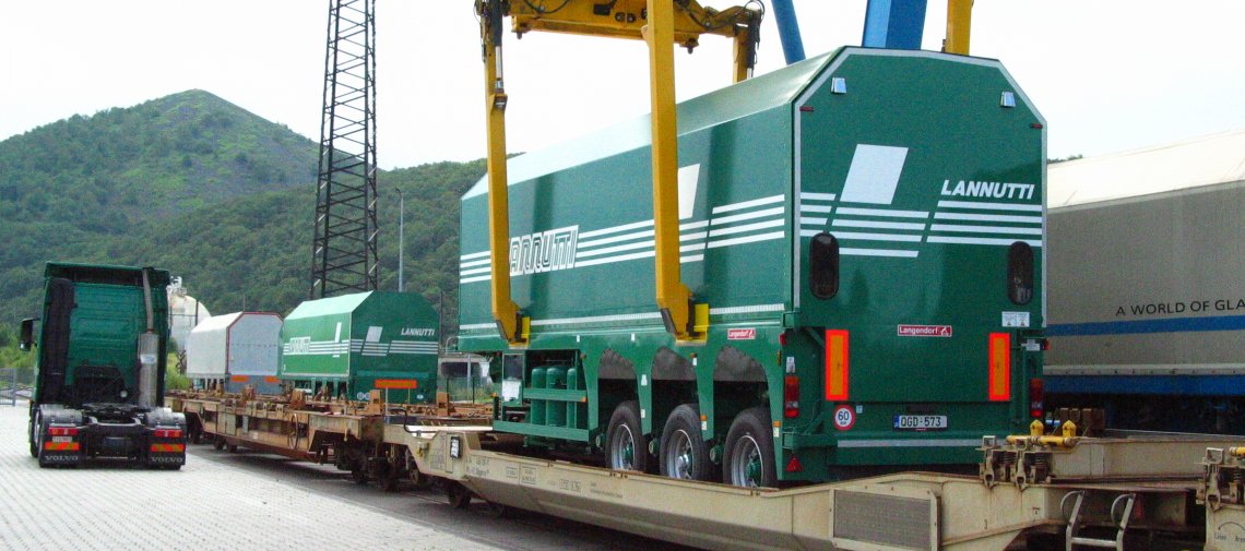 Multimodaal vervoer in cijfers « truck vs trein » - AGC en Lannutti